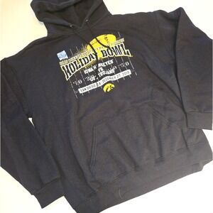 Iowa Hawkeyes Football Hoodie Holiday Bowl 2019 Size XL‎